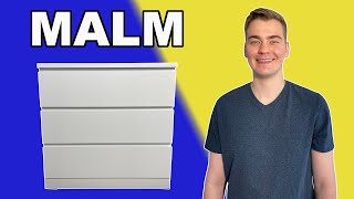 Easy To Follow IKEA Malm 3 Drawer Chest Tutorial [upl. by Llertal256]