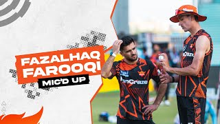 Micd Up Fazalhaq Farooqi  You have big shoes  SRH  IPL 2023 [upl. by Venus898]