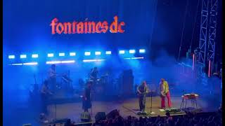 Jackie Down The Line  Fontaines DC live in Rome 2024 [upl. by Tedman]