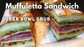 Muffuletta Sandwich Ep61 [upl. by Gilly]