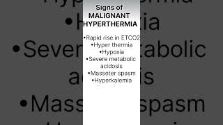 anaesthesiaMalignant hyperthermiaanaesthesiacoach [upl. by Eittak]