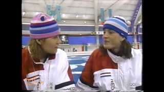 Winter Olympic Games Calgary 1988  5 km Van Gennip Stam during ice preparation [upl. by Lamag938]