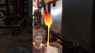 glassworks glassartwork art satisfying glass handmade glassdesign fire glassartist [upl. by Yanat]