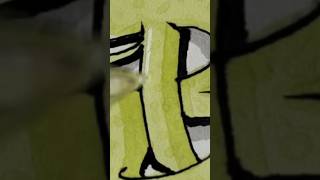 Letter B drawing in graffiti style using alcohol markers 👍graffity viralvideo shorts art [upl. by Nabru]