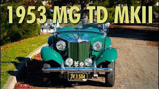 Walk around  1953 MG TD MKII [upl. by Marciano]