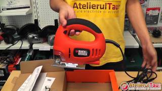 Fierastrau pendular Black amp Decker KS400E  AtelierulTauro  WunderHaff [upl. by Ataynek]