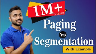 L517 Segmentation Vs Paging  Segmentation Working  Operating system [upl. by Arerrac]