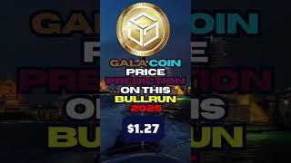 Gala Price Prediction on this bull run 2025 [upl. by Lutero]