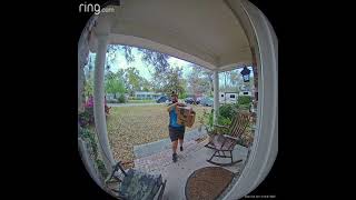 Ring Pro 2 Video Doorbell Test Footage [upl. by Neo]