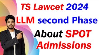 TSLLM amp SPOT Admission Updates2024 [upl. by Aihseyn]