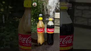 experiment lava vs coca cola  coca cola vs lava😨 [upl. by Wolfie]