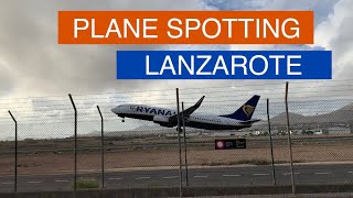 🇪🇸 Plane Spotting at Arrecife Airport ACE Lanzarote [upl. by Rahsab]