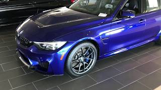 2018 BMW M3 CS Walkaround [upl. by Balduin]