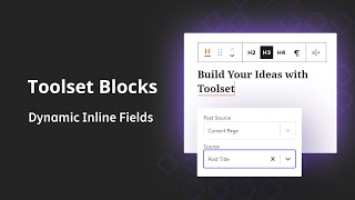 Display Dynamic Sources in all WordPress Text Blocks Using Toolset [upl. by Bondon]