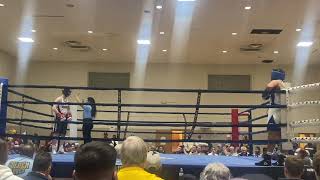 First amateur boxing fight 175 lbs 1st round KO [upl. by Aletsirc]