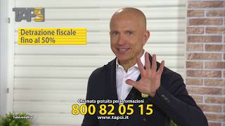 Telepromozione  TAPSI Tapparelle 4  Detrazione 50  Giorgio Mastrota [upl. by Enyleuqcaj333]