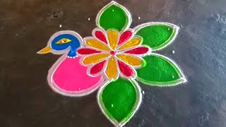 Diwali rangoli designs beautifulrangoli🥀Diwali2024 new rangoli🥀Deepavali kolam🥀gokulramya kolangal [upl. by Valina]