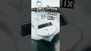 Sportfishing Boats by Drone  boat sportfishing dronevideo [upl. by Muns]