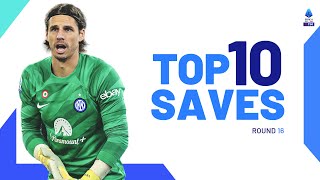 Sommer reaches 11 clean sheets in 16 games  Top Saves  Round 16  Serie A 202324 [upl. by Inihor]