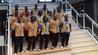 Khayelitsha United Mambazo Choir at The Wharf Cape Town South Africa [upl. by Yelhs]