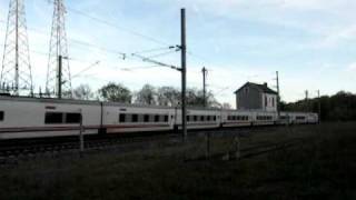 Le Talgo en gare de Mesnay Arbois [upl. by Naval]