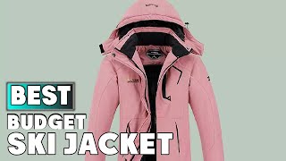 Top 10 Best Budget Ski Jacket 2024 [upl. by Ahseiat]