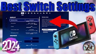 Best Nintendo Switch Settings On Fortnite In 2024 [upl. by Oicor]