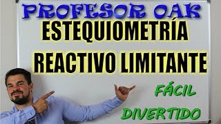 REACTIVO LIMITANTE y EXCESO ESTEQUIOMETRÍA 😲 SER un GENIO SIN ESTUDIAR 👌 en 6 MINUTOS 💪 [upl. by Baum]