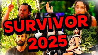 SURVİVOR 2025 KESİNLEŞEN İSİMLER KADRODA KİMLER VAR [upl. by Schmitz]