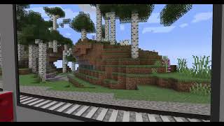 Minecraft MTR Server Trip Northernmost Station to Southernmost Station [upl. by Stickney]