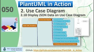 PlantUML in Action 050  02 Usecase Diagram 18 Display JSON Data [upl. by Georgena552]