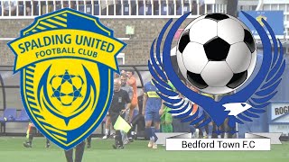 Spalding United 1  0 Bedford Town 100824 [upl. by Aivital]