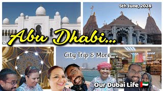 Abu Dhabi City Trip 2024 bengalivlog travel [upl. by Ahsatel]