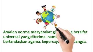 Pendidikan Moral Tingkatan 5 Unit 1 Norma Masyarakat Global Membentuk Keharmonian Sejagat [upl. by Daphene]