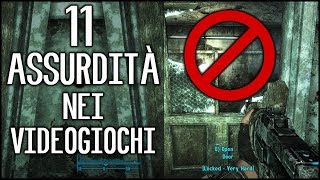 11 ASSURDITÀ NEI VIDEOGIOCHI [upl. by Masterson]