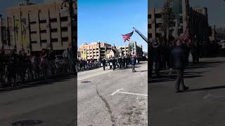 Marmion Academy Flannigan Rifles Drill Team amp Band  Veteran’s Day Parade111124 [upl. by Gad]