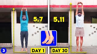 i did Tadasana to grow my height  30 days  after 21 [upl. by Cita]