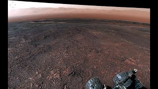 NASAs Curiosity Mars Rover Departs Vera Rubin Ridge 360 View [upl. by Liban]