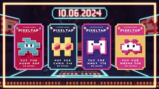 4 combo cards for 10062024 daily combo in the game PixelTap by Pixelverse watchongleev jsb [upl. by Nonohcle]