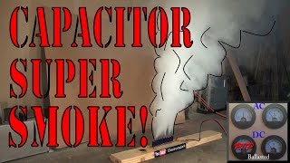 Parallel Electrolytic Capacitor Super Smokers [upl. by Nonah908]