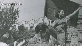 İspanyol Anarşist Şarkısı  Spanish Anarchist Song  quot¡A Las Barricadasquot Türkçe Altyazılı [upl. by Birkner]