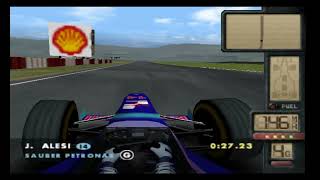 F1 World Grand Prix II N64  Sauber F1 Team  Vuelta al GP de Brasil [upl. by Franckot]