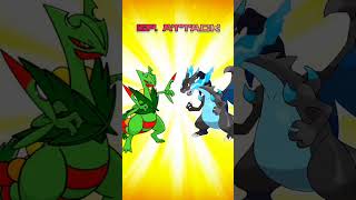 Mega sceptile Ash greninja vs Red mega charizard x megacharizardx ashgreninja megasceptile [upl. by Newsom331]