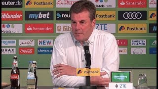 Hecking und Eberl Die PK der Borussia in voller Länge [upl. by Aradnahc]