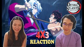 Demon Slayer 鬼滅の刃 4x3  quotTanjirou Joins the Hashira Trainingquot  REACTION [upl. by Aronael]