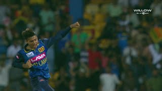 Dunith Wellalage 5 wickets vs India  3rd ODI  SL vs IND [upl. by Oirasec934]