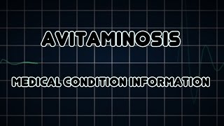 Avitaminosis Medical Condition [upl. by Yecad]