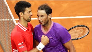 Rafael Nadals eight word reply to Novak Djokovic after rival missed his farewell [upl. by Emoreg361]