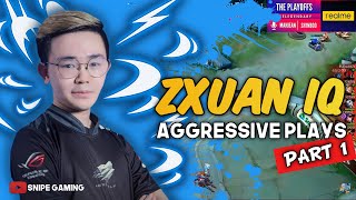 THE BEST OF ZXUAN quotFANNY GOD OF SINGAPOREquot PART 1  SNIPE GAMING TV [upl. by Chatwin]