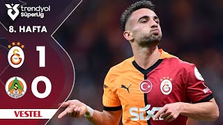 Galatasaray  Alanyaspor 10 Maç Özeti  Süper Lig  20242025 [upl. by Amahcen361]